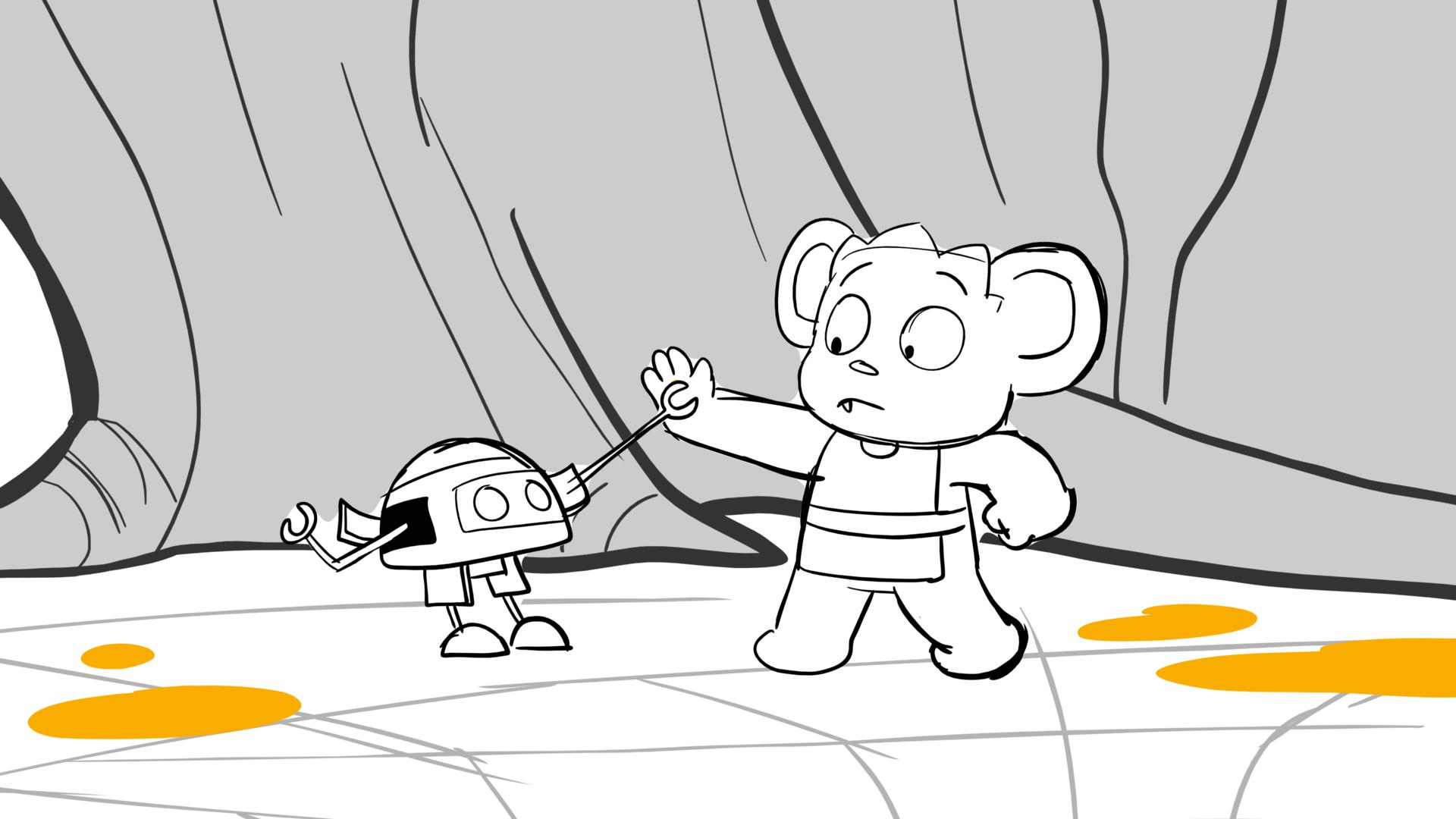 Fun with Nubs — Ep. 112, lámina 182, storyboard by Melissa Ballesteros